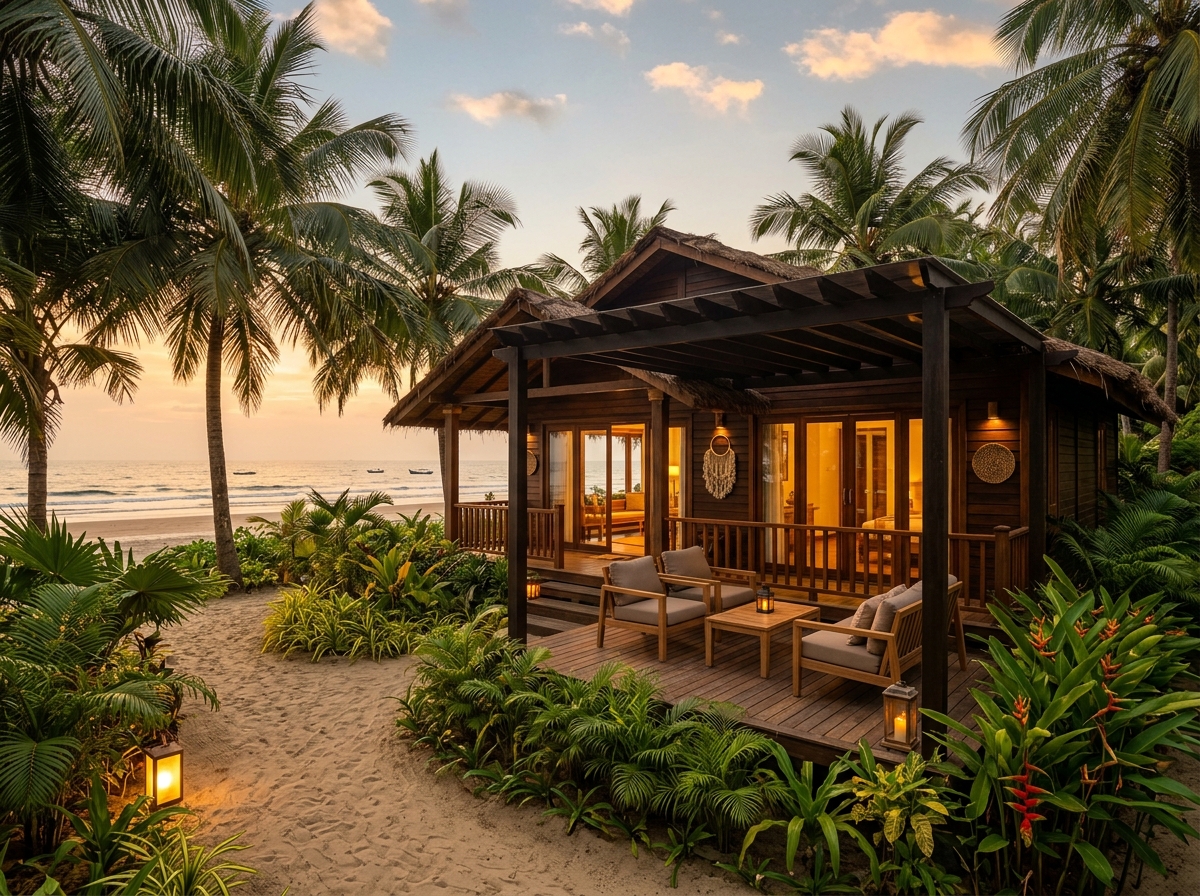 Handcrafted Coastal Wooden Cottage