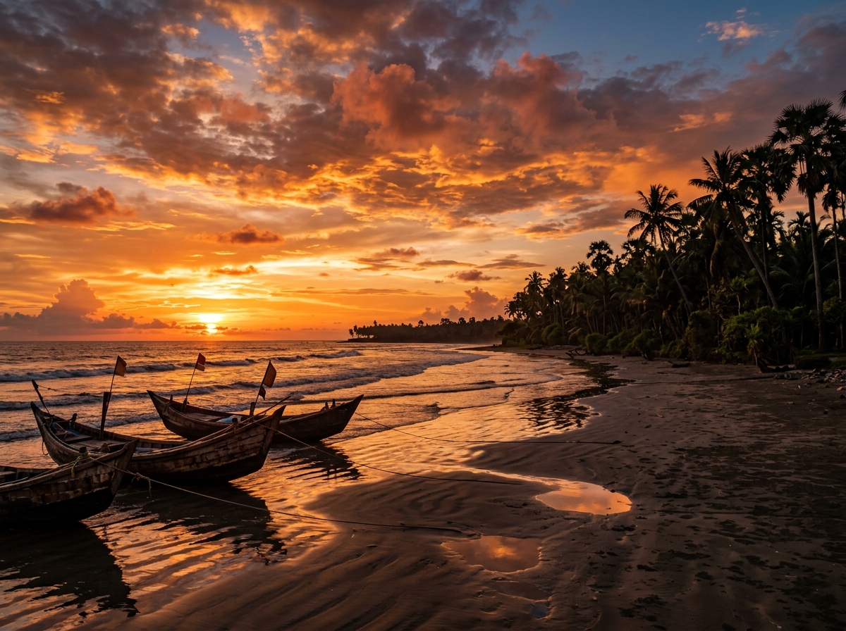 Mousuni Island Beach Landscape